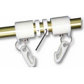White NeverFurls Complete Kit w/ Shaft Collars (3/4" Diameter Pole)